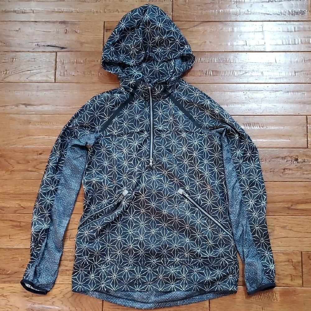 Lululemon Miss Misty Geometric Patterned Running Jacket Hoodie